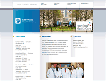 Tablet Screenshot of hartfordneurology.com
